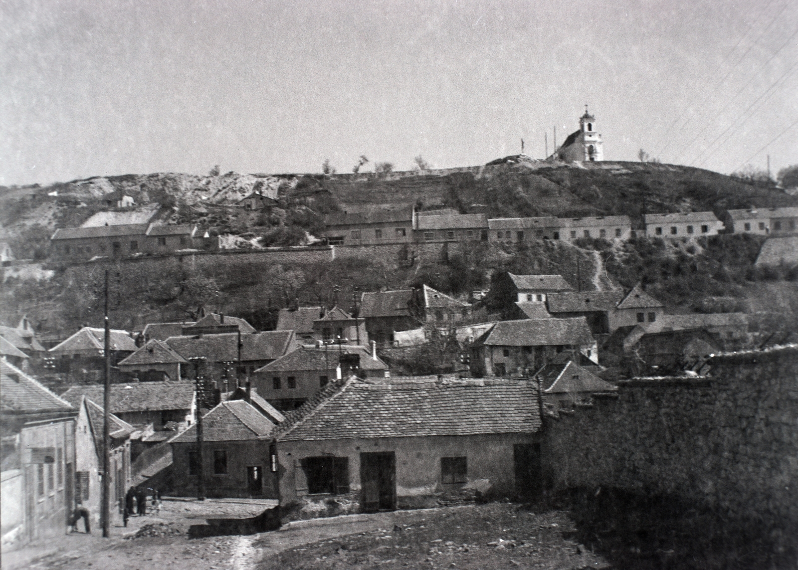 Magyarország, Pécs, Cserző köz, szemben a Havihegyi kápolna., 1939, Ferencz Zoltán Zénó, Fortepan #184041