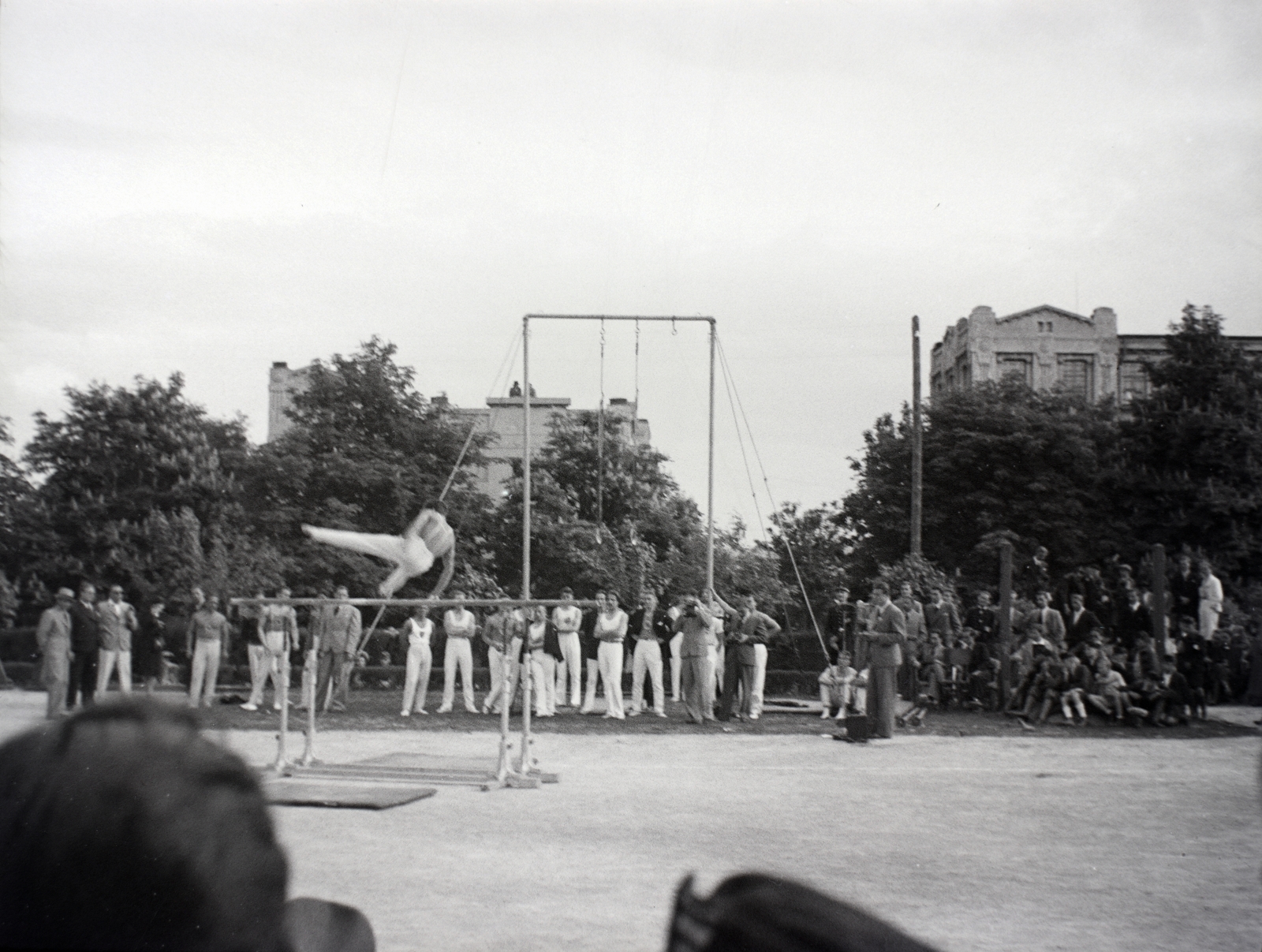 1938, Ferencz Zoltán Zénó, Exercise Equipment, gymnast, Fortepan #184099