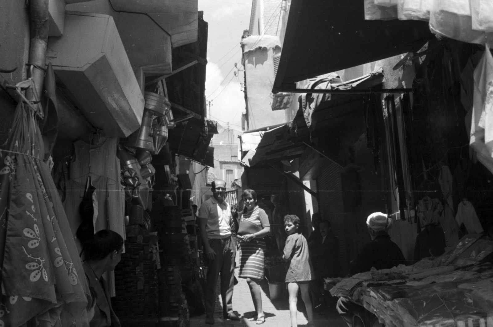 Algiers, 1962, Ferencz Zoltán Zénó, bazaar, Fortepan #184175