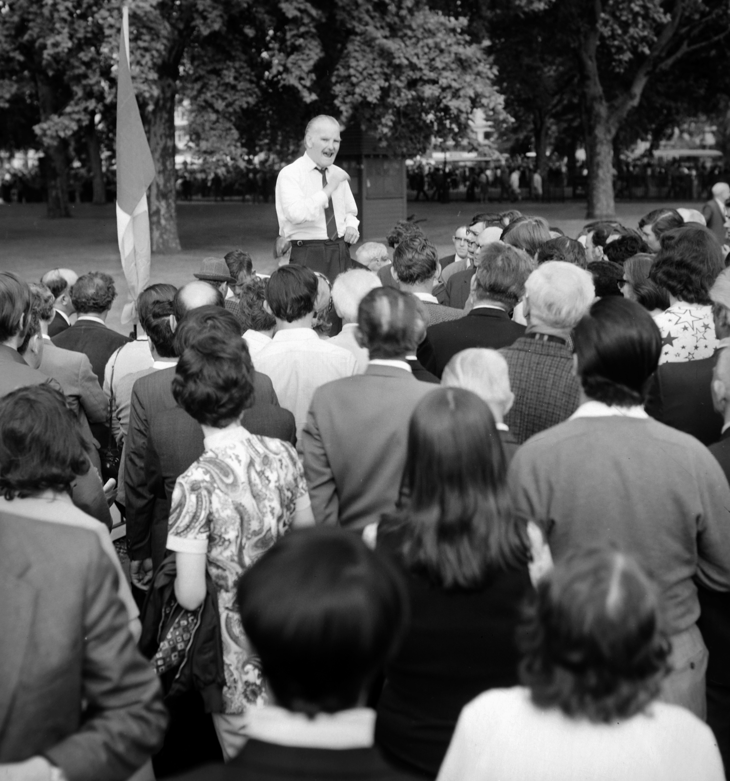 United Kingdom, London, Hyde Park, Speakers' Corner (Szónokok Sarka)., 1972, Fortepan/Album036, Fortepan #184357