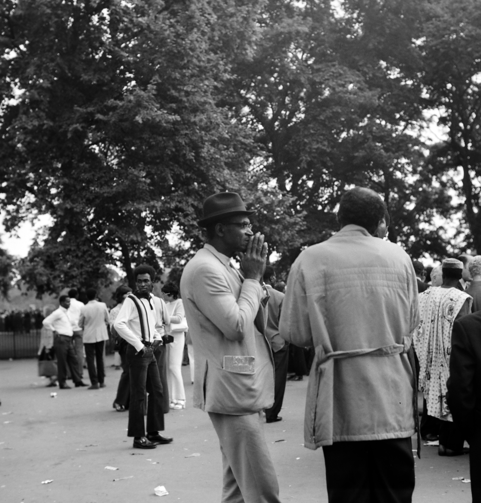 Egyesült Királyság, London, Hyde Park, Speakers' Corner (Szónokok Sarka)., 1972, Fortepan/Album036, Fortepan #184360