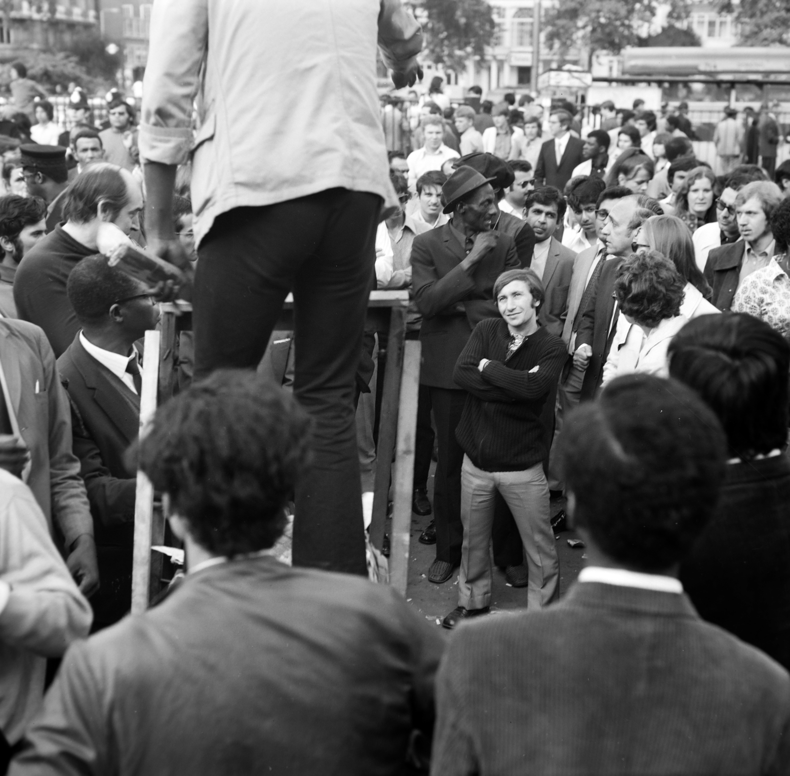 Egyesült Királyság, London, Hyde Park, Speakers' Corner (Szónokok Sarka)., 1972, Fortepan/Album036, Fortepan #184361