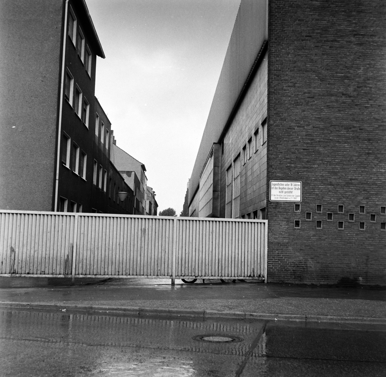 Németország, Dortmund, Steinstrasse, szemben a Linienstrasse., 1973, Fortepan/Album036, NSZK, Fortepan #184407