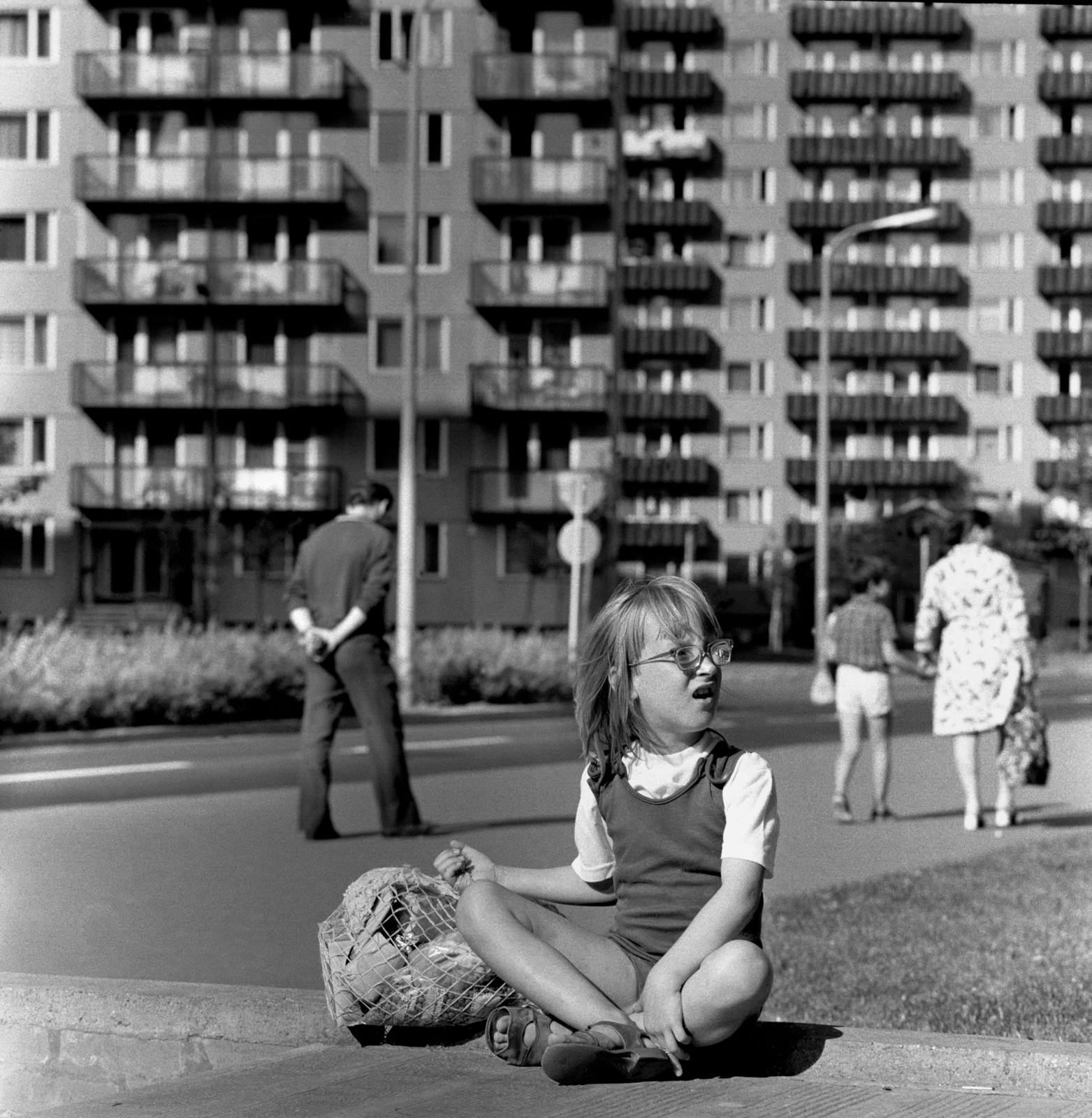 Magyarország, Újpalota, Budapest XIV., Erdőkerülő utca., 1976, Horváth Péter, Budapest, Fortepan #184690