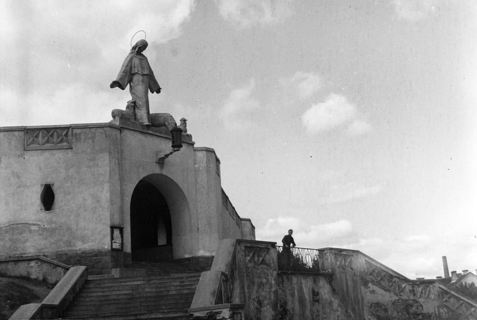 Poland, Białystok, ulica Księdza Adama Abramowicza, Szent Rókus-templom (Bazylika św. Rocha)., 1964, Inkei Péter, Fortepan #184727