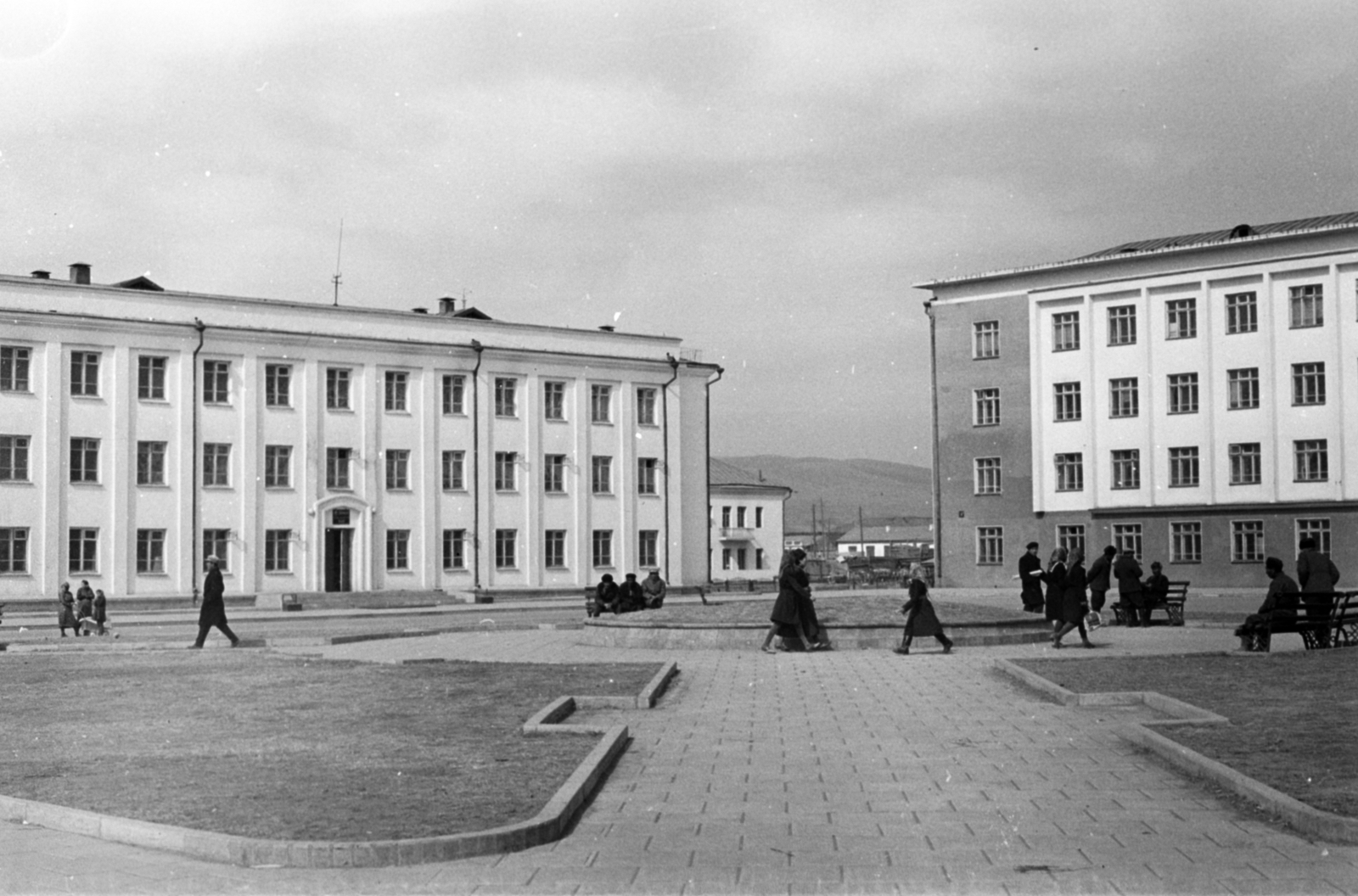 Mongólia, Ulánbátor, 1967, Inkei Péter, Fortepan #184759