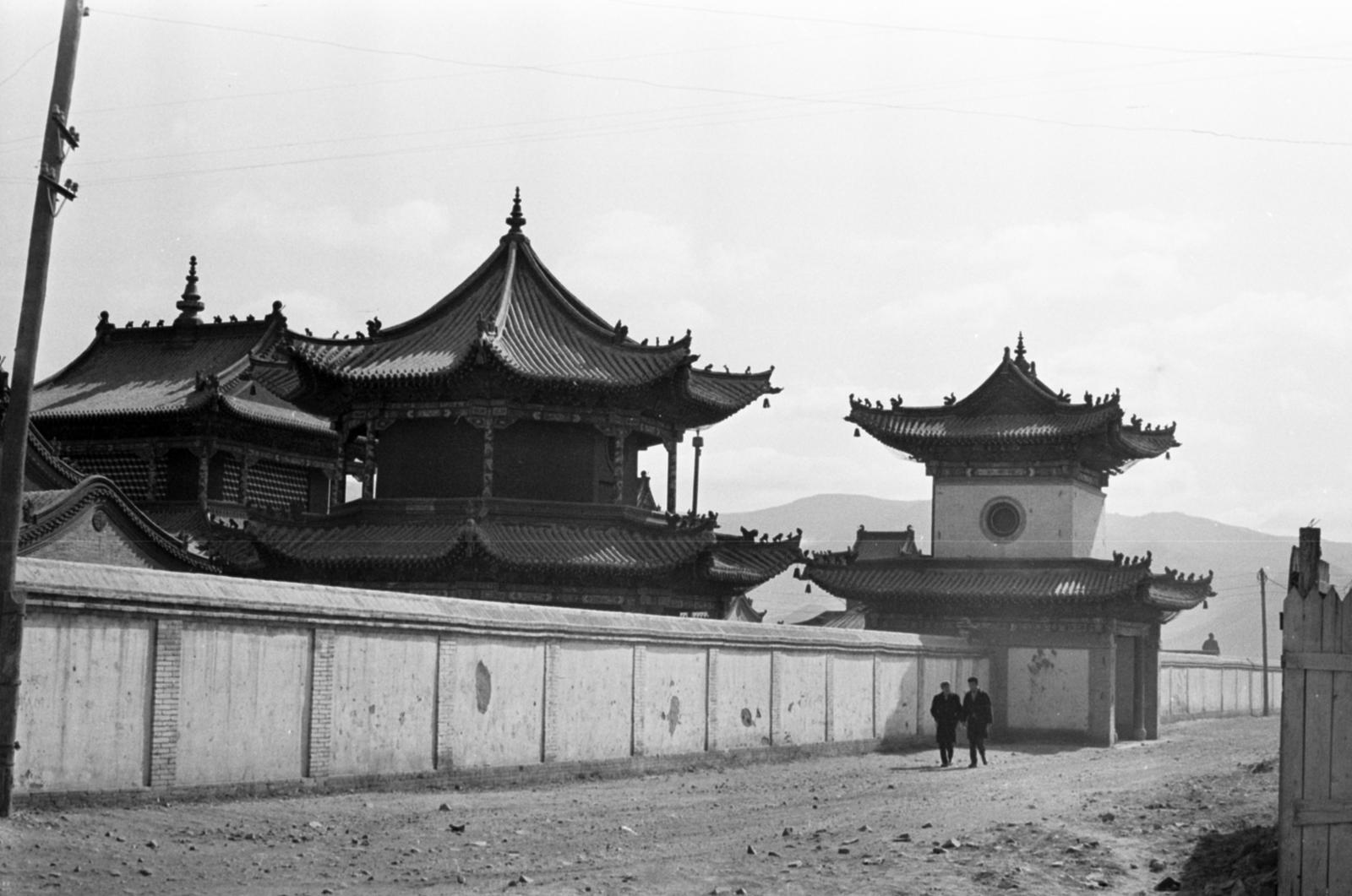 Mongolia, Ulánbátor, a Csojdzsin láma kolostora (1904-1905-ben épült, 1941-től Vallástörténeti Múzeum)., 1967, Inkei Péter, Fortepan #184808