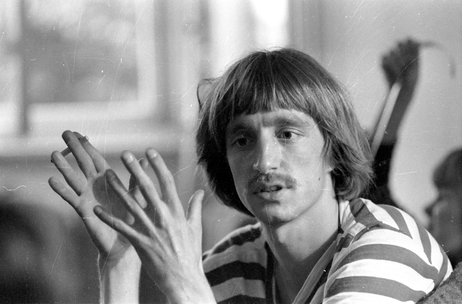 Hungary, Baksa-Soós János előadóművész, képzőművész., 1971, Kende János, Fortepan #184921