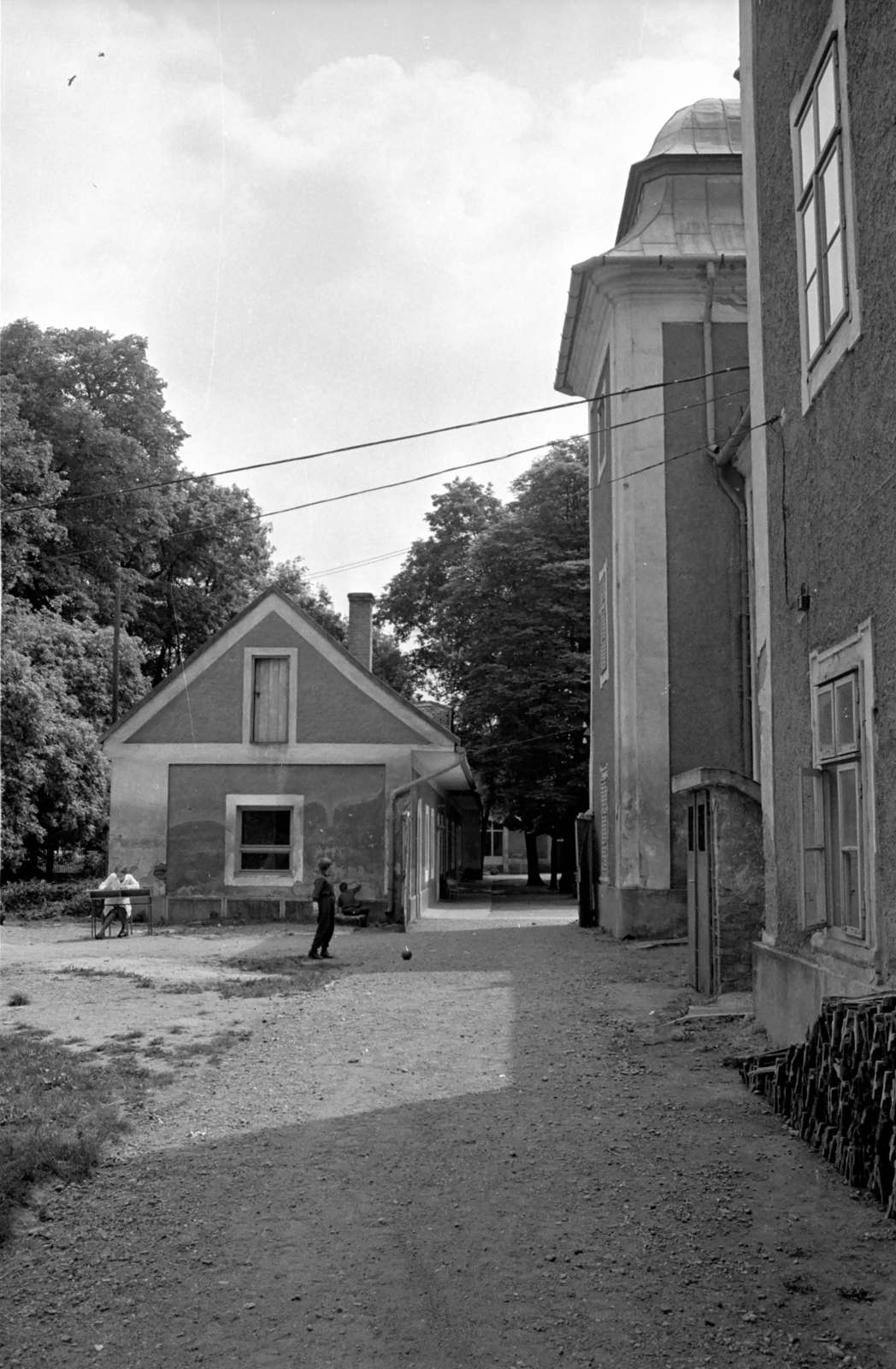 Magyarország, Girincs, Rákóczi utca, Dőry-kastély., 1978, Kende János, Fortepan #184927