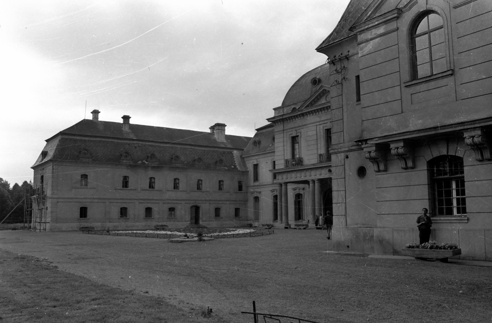 Magyarország, Kéthely, Sáripuszta, Hunyady-kastély., 1978, Kende János, kastély, Fortepan #184968