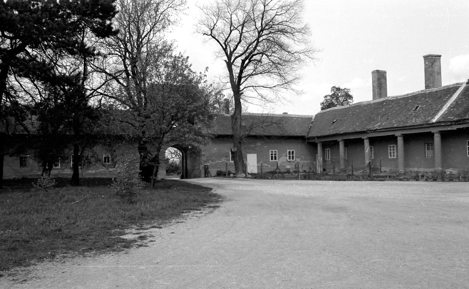 Magyarország, Iszkaszentgyörgy, Amadé-Bajzáth-Pappenheim kastély., 1978, Kende János, kastély, Fortepan #184982