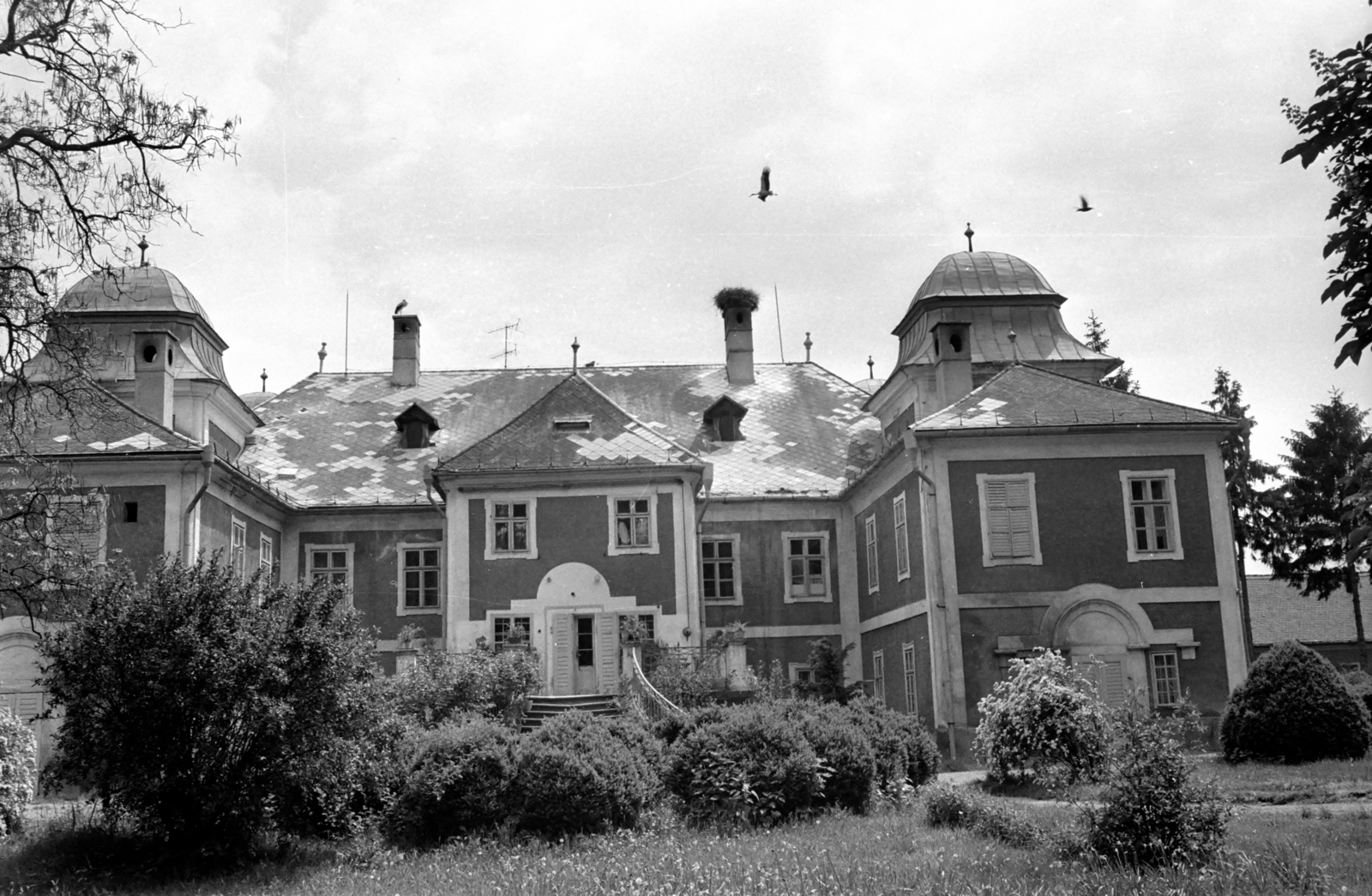Magyarország, Girincs, Rákóczi utca, Dőry-kastély., 1978, Kende János, kastély, Fortepan #185008