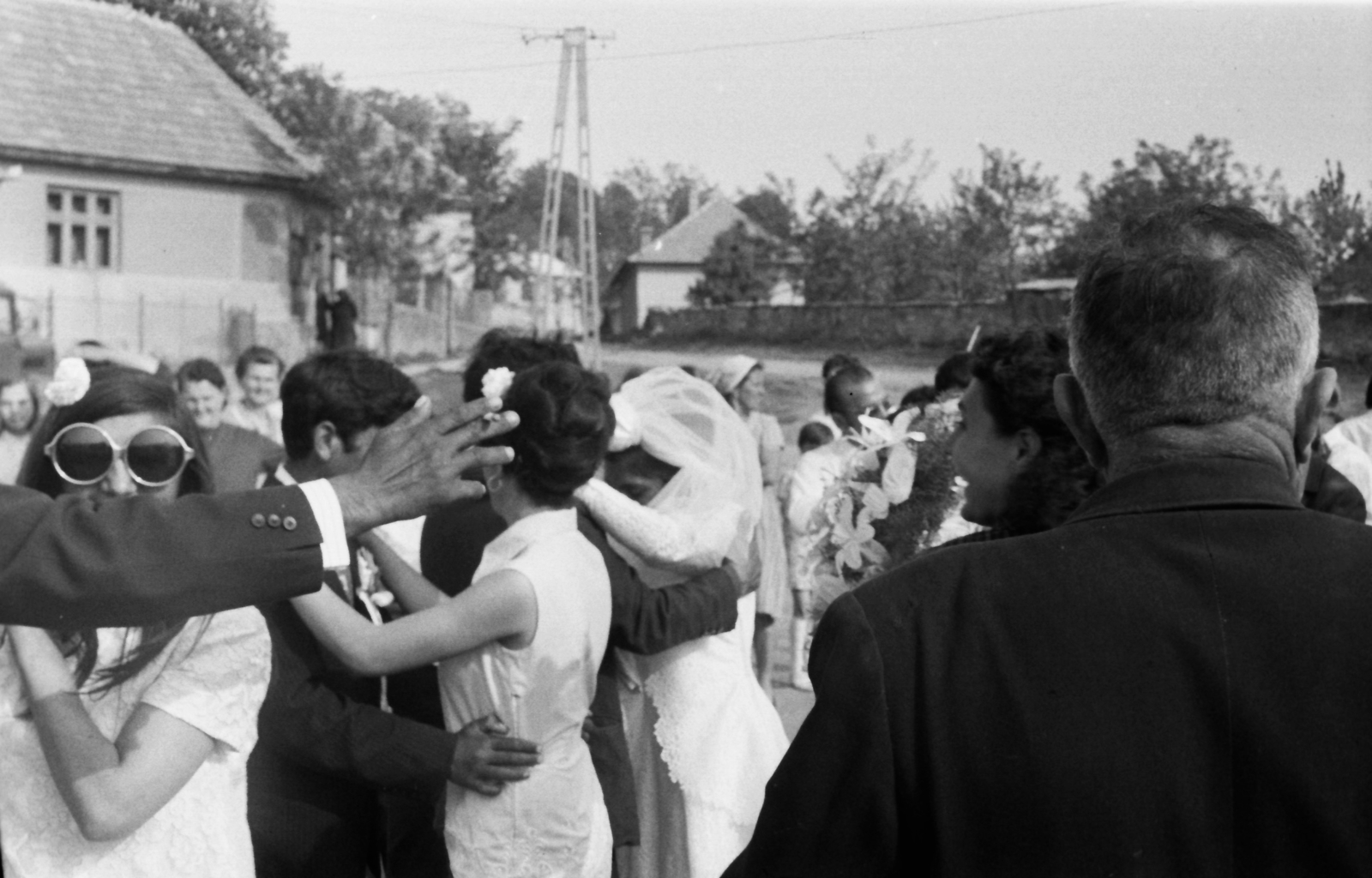 Hungary, Sály, Kossuth Lajos utca, szemben a Deák Ferenc utca., 1971, Kende János, Fortepan #185091