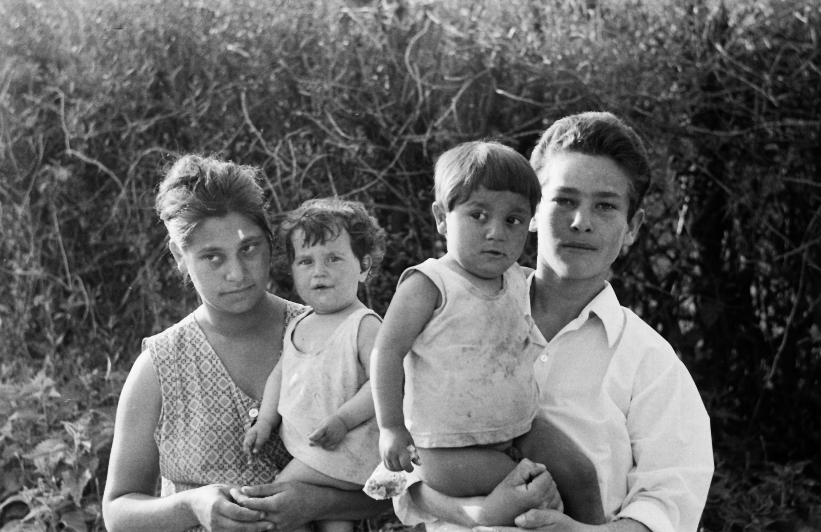 Hungary, untitled, Sály, 1971, Kende János, kid, Fortepan #185092