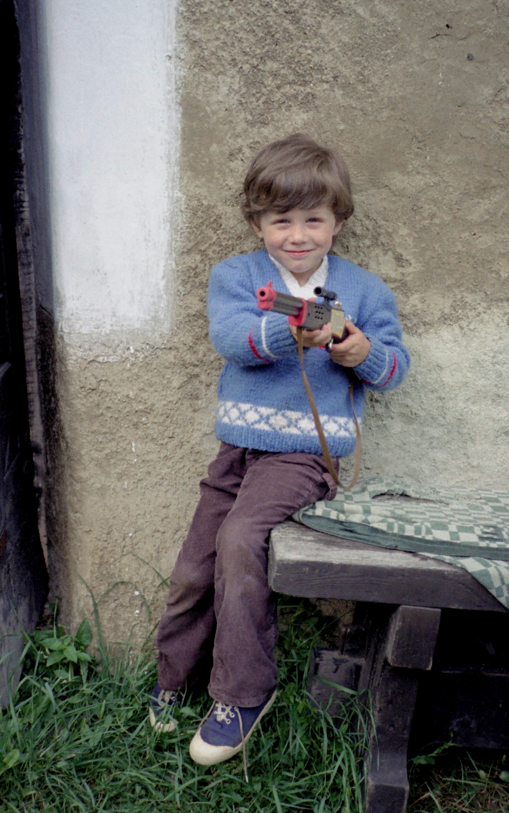 Hungary, Kővágóörs, 1985, Kende János, Fortepan #185109