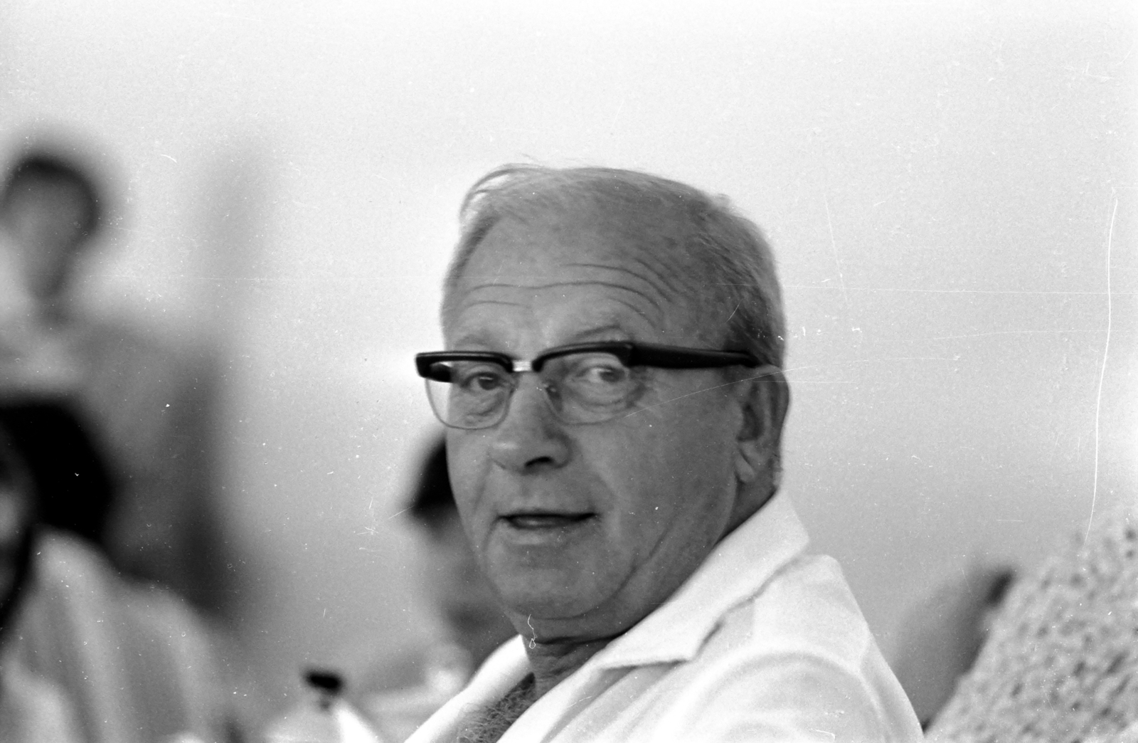 Hungary, Illés György operatőr., 1975, Kende János, glasses, celebrity, Fortepan #185265