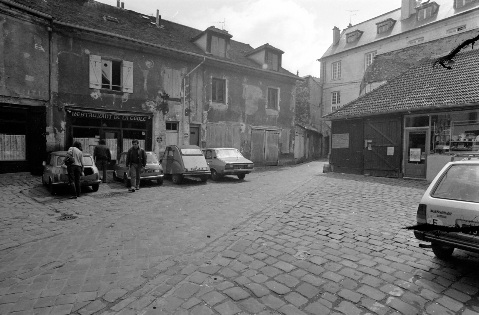 France, Versailles, Passage de la Geôle., 1976, Kende János, Fortepan #185288