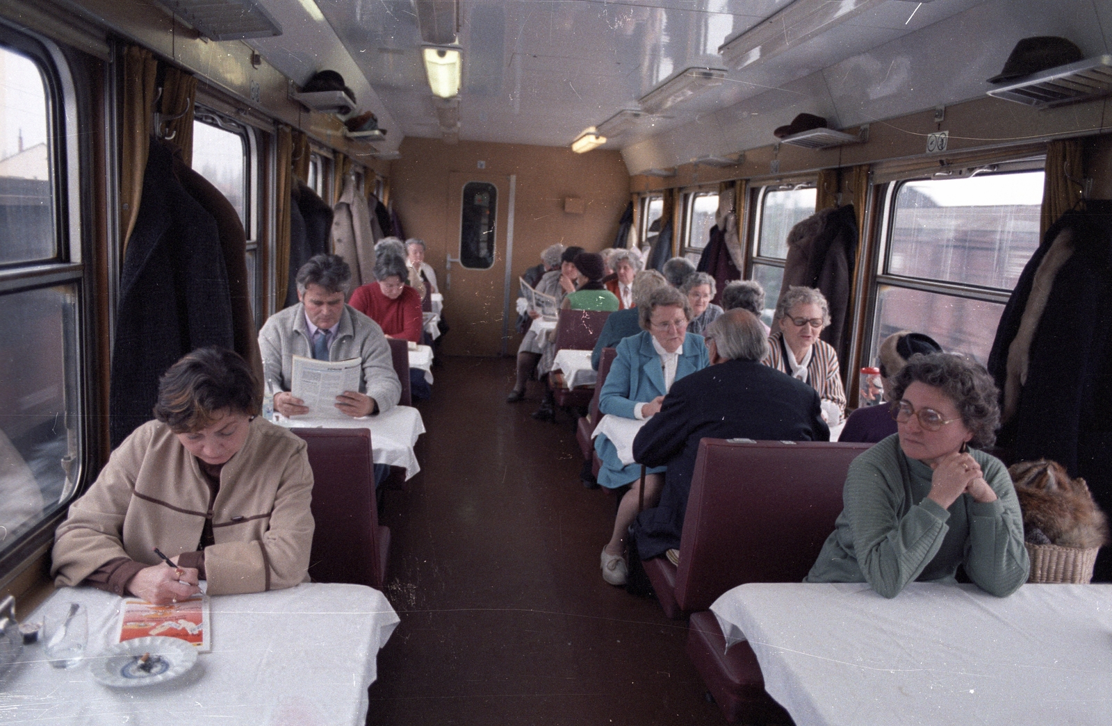 1985, Kende János, vasút, Fortepan #185308