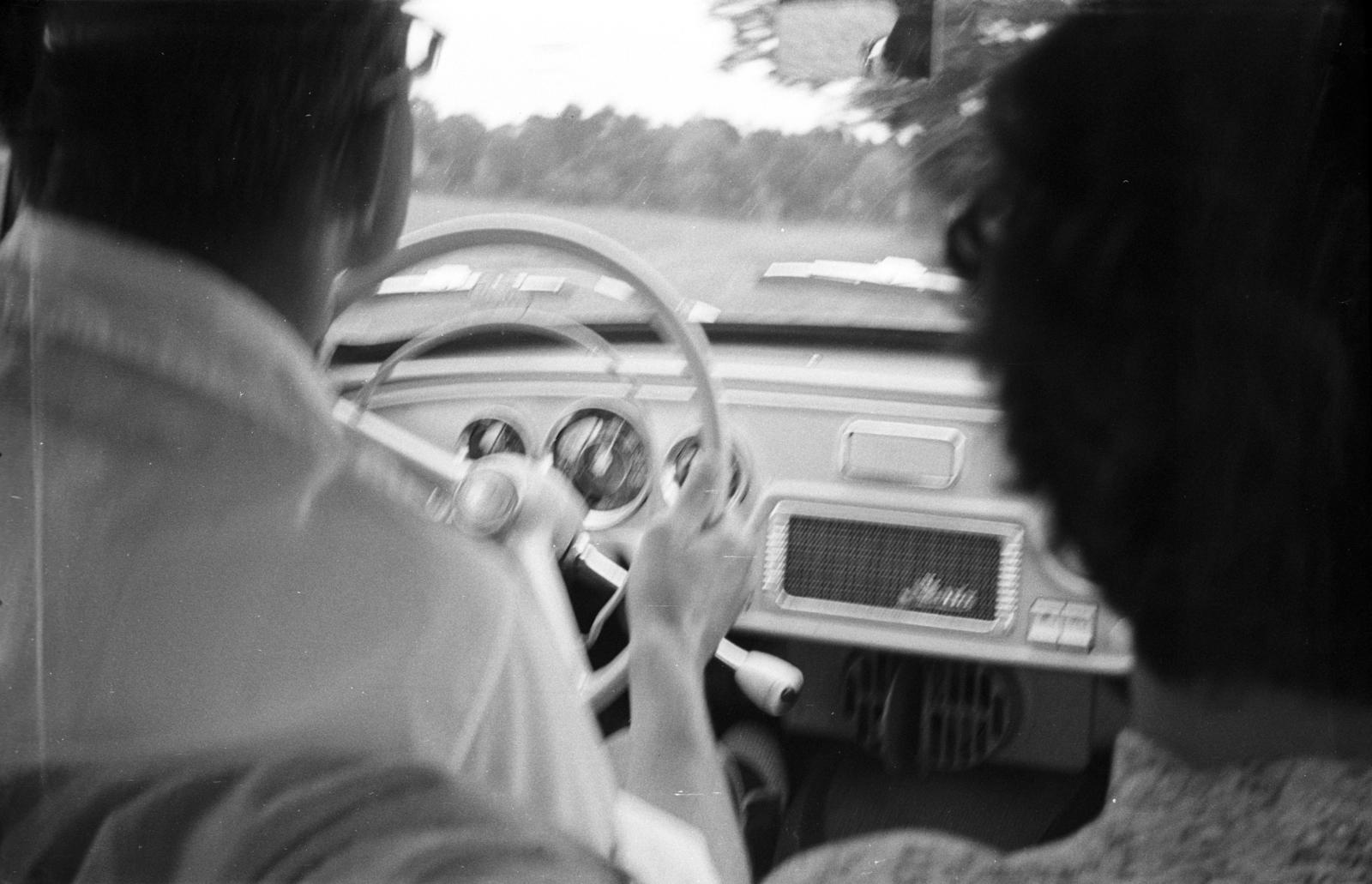 1960, Kende János, dashboard, vehicle interior, erroneous photo, Fortepan #185385