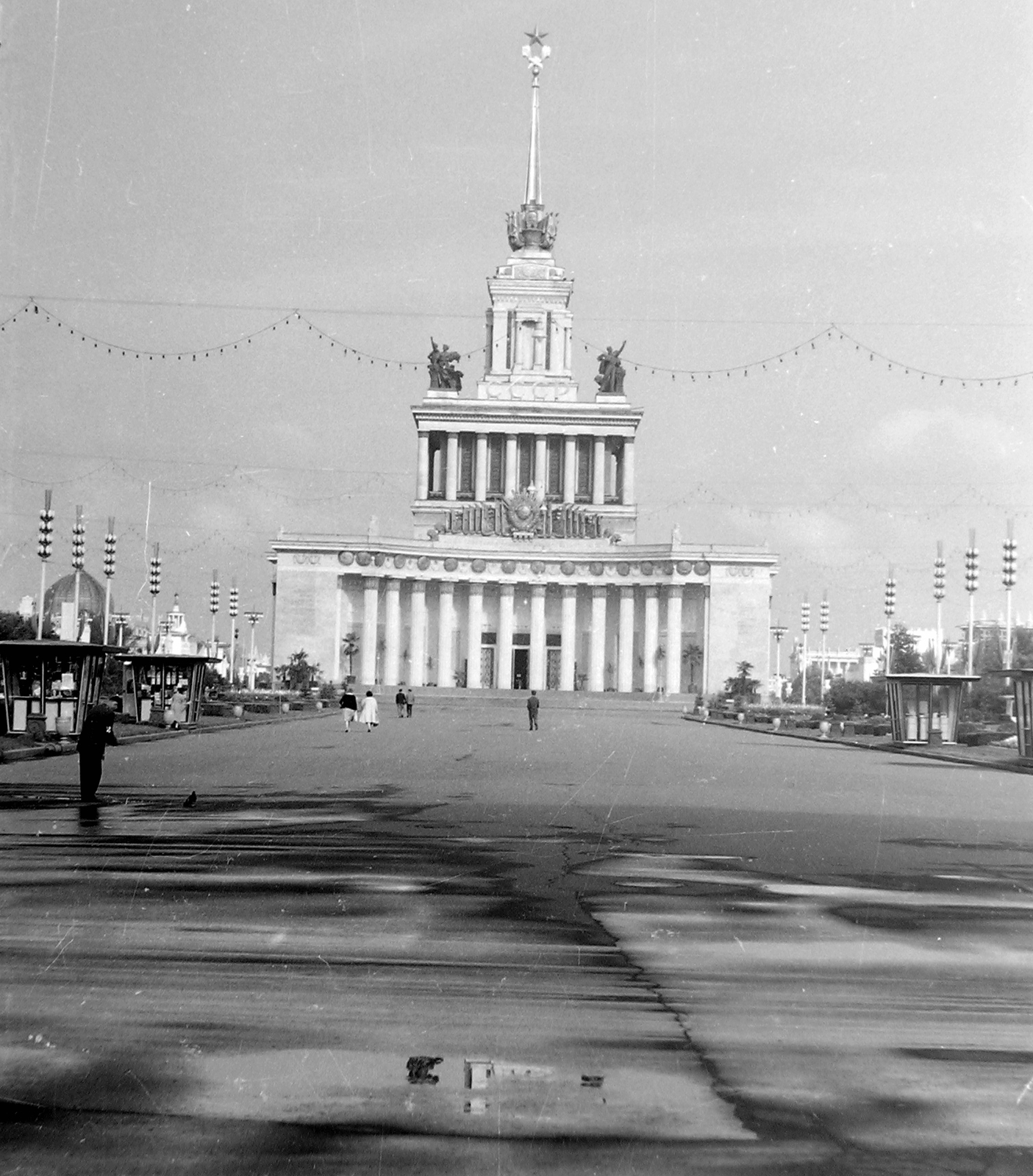 Russia, Moscow, Központi Pavilon az Összoroszországi Kiállítási Központban., 1971, Fortepan, Soviet Union, Fortepan #18541