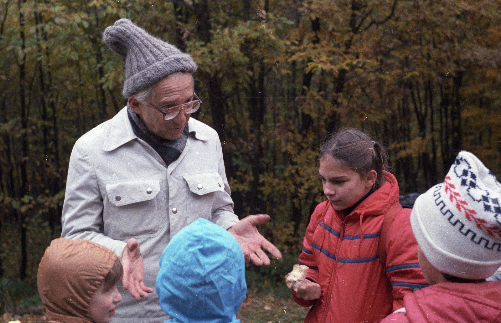 1987, Kende János, excursion, woods, Fortepan #185422