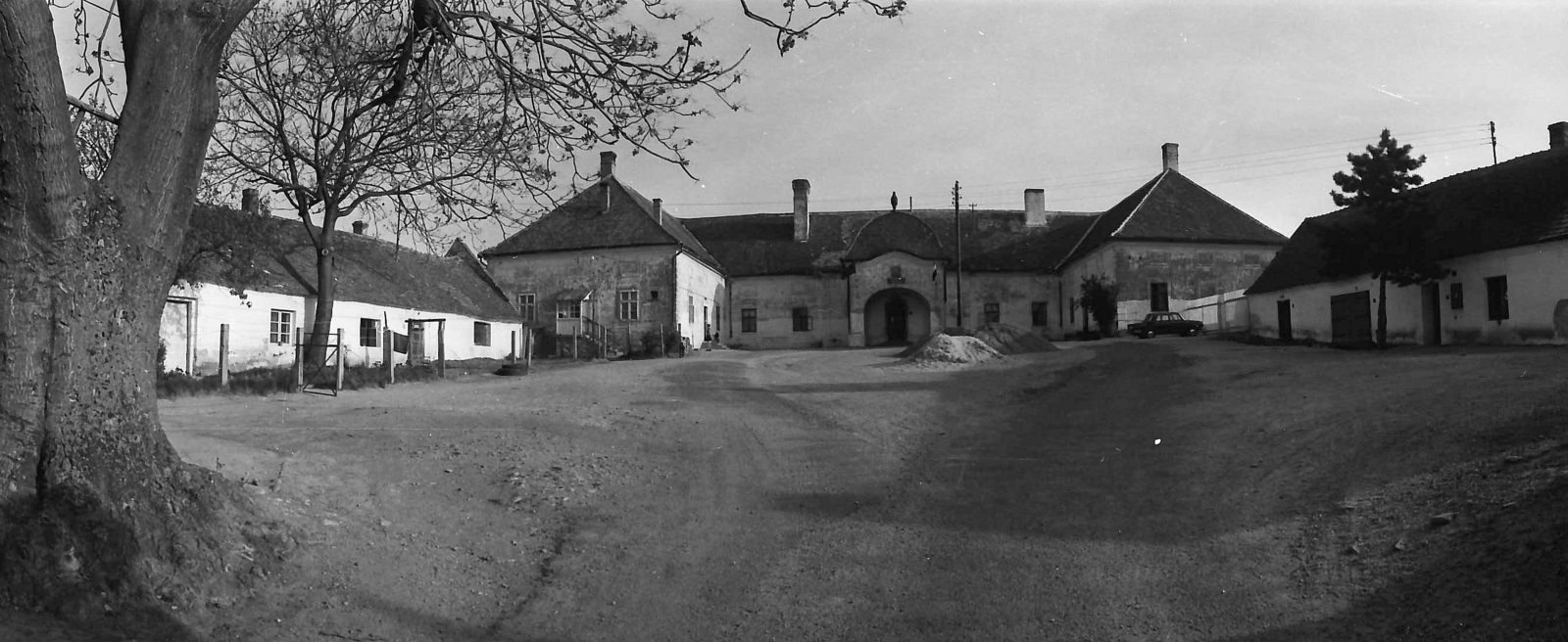 Magyarország, Csabrendek, Széchenyi tér, Fekete-kastély., 1978, Kende János, kastély, Fortepan #185444