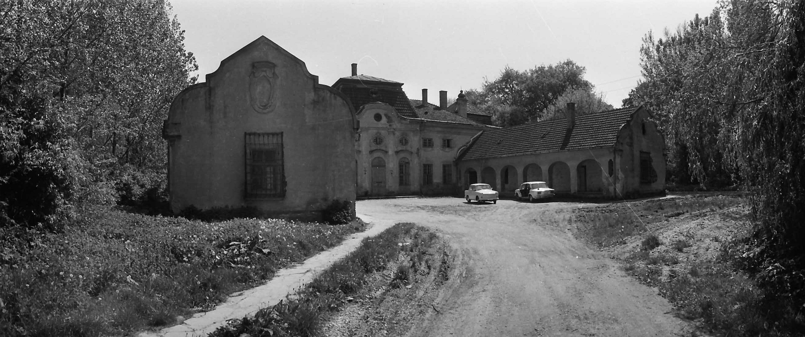 Hungary, Rábasebes, Széchenyi utca, Széchenyi-kastély., 1978, Kende János, castle, Fortepan #185449