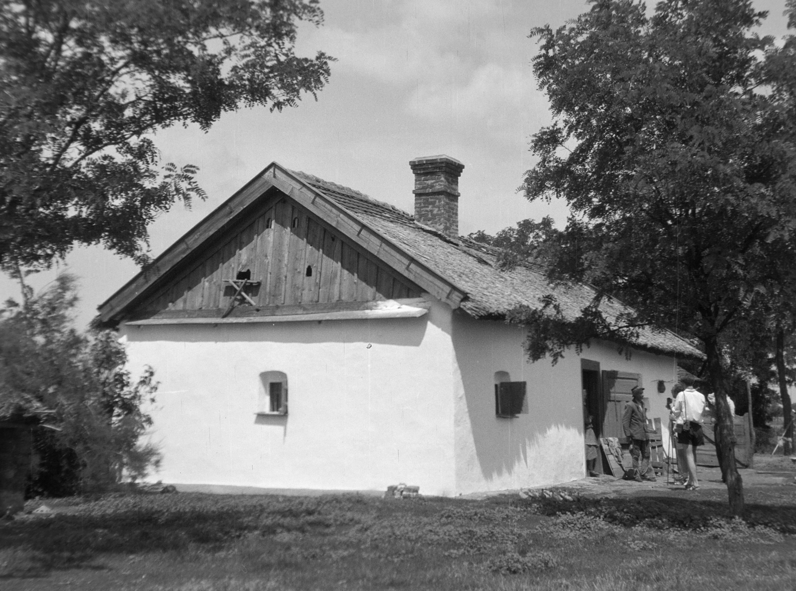 1958, Kádár József, farmhouse, Fortepan #185759