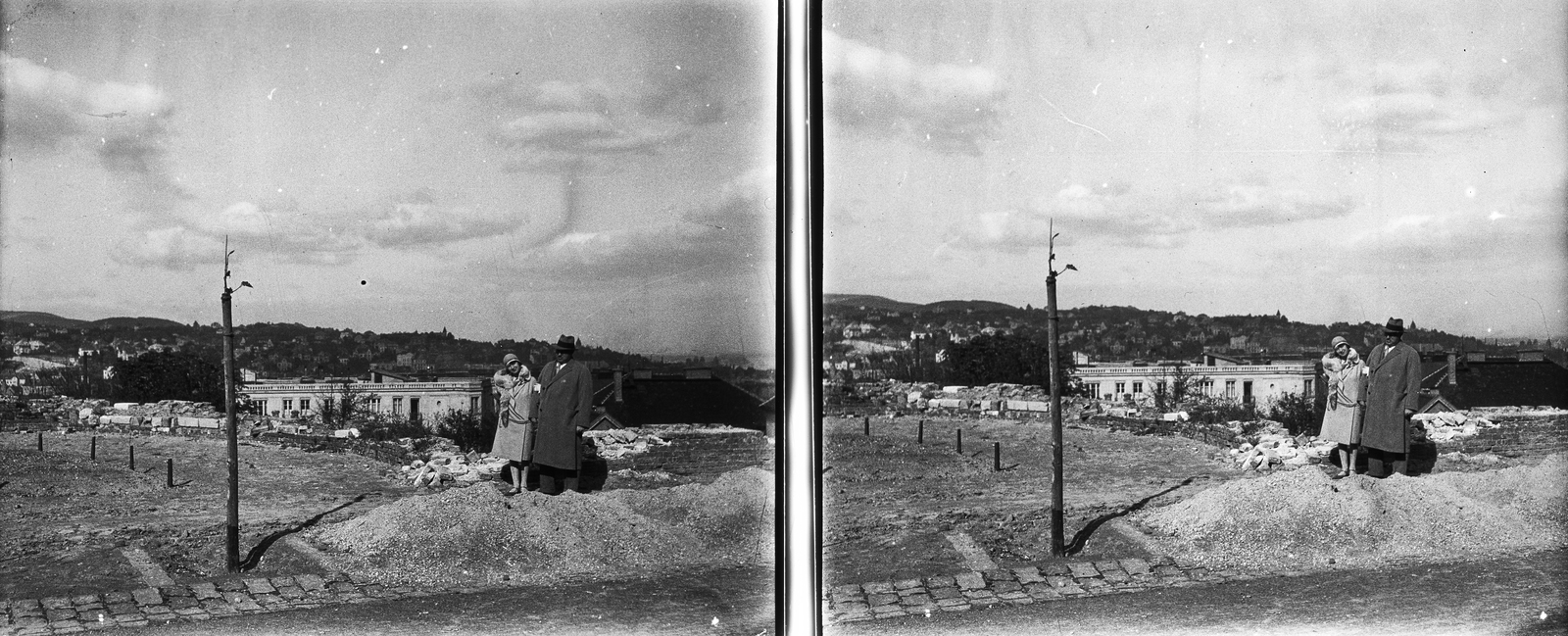 Hungary, Budapest I., Anjou (Prímás) bástya., 1926, Kárpáti György Mór, stereophoto, Budapest, Fortepan #186003