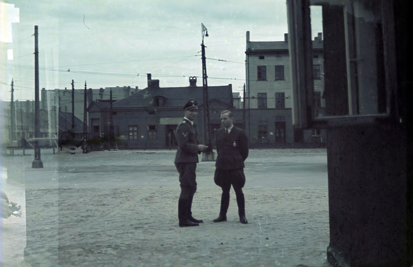Poland, Łódź, 1942, Fortepan/Album044, SS-organisation, Fortepan #186114
