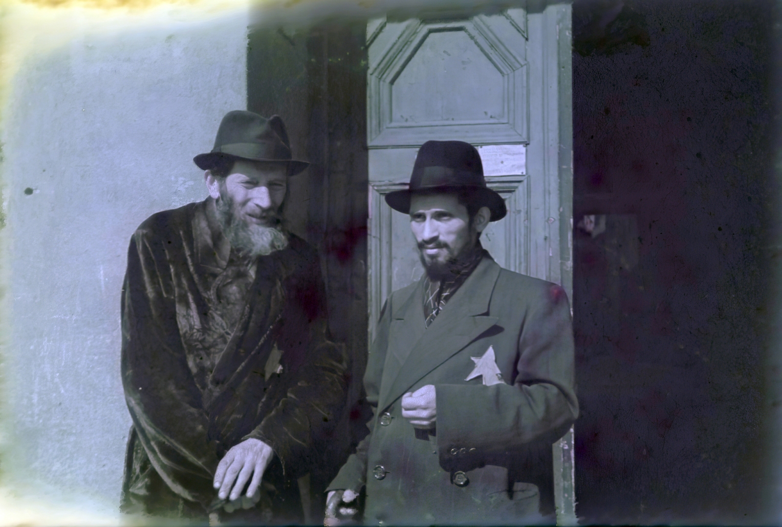 Poland, Łódź, 1942, Fortepan/Album044, judaism, men, Fortepan #186177