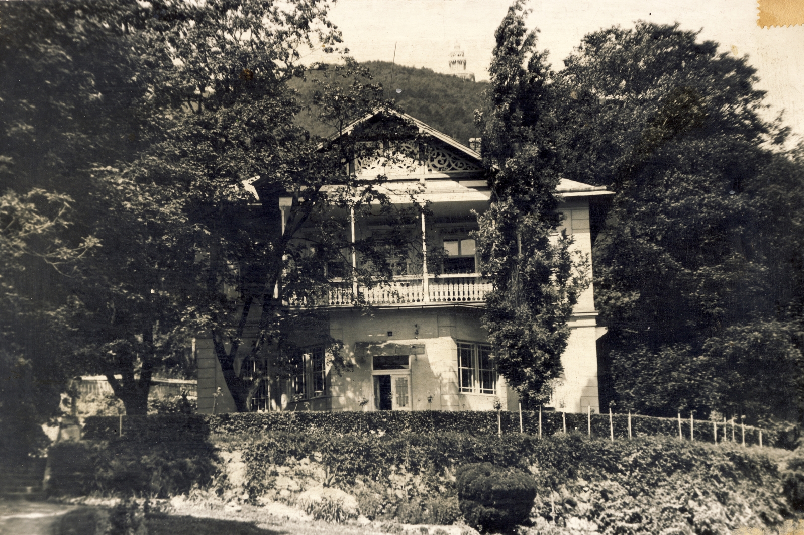 Magyarország, Budapest XII., Zugliget, Remete út 18., Dr. Révész Margit Gyermekszanatórium., 1925, Nagy Krisztina - Nagy Boldizsár, Budapest, gyógyintézmény, Fortepan #186338