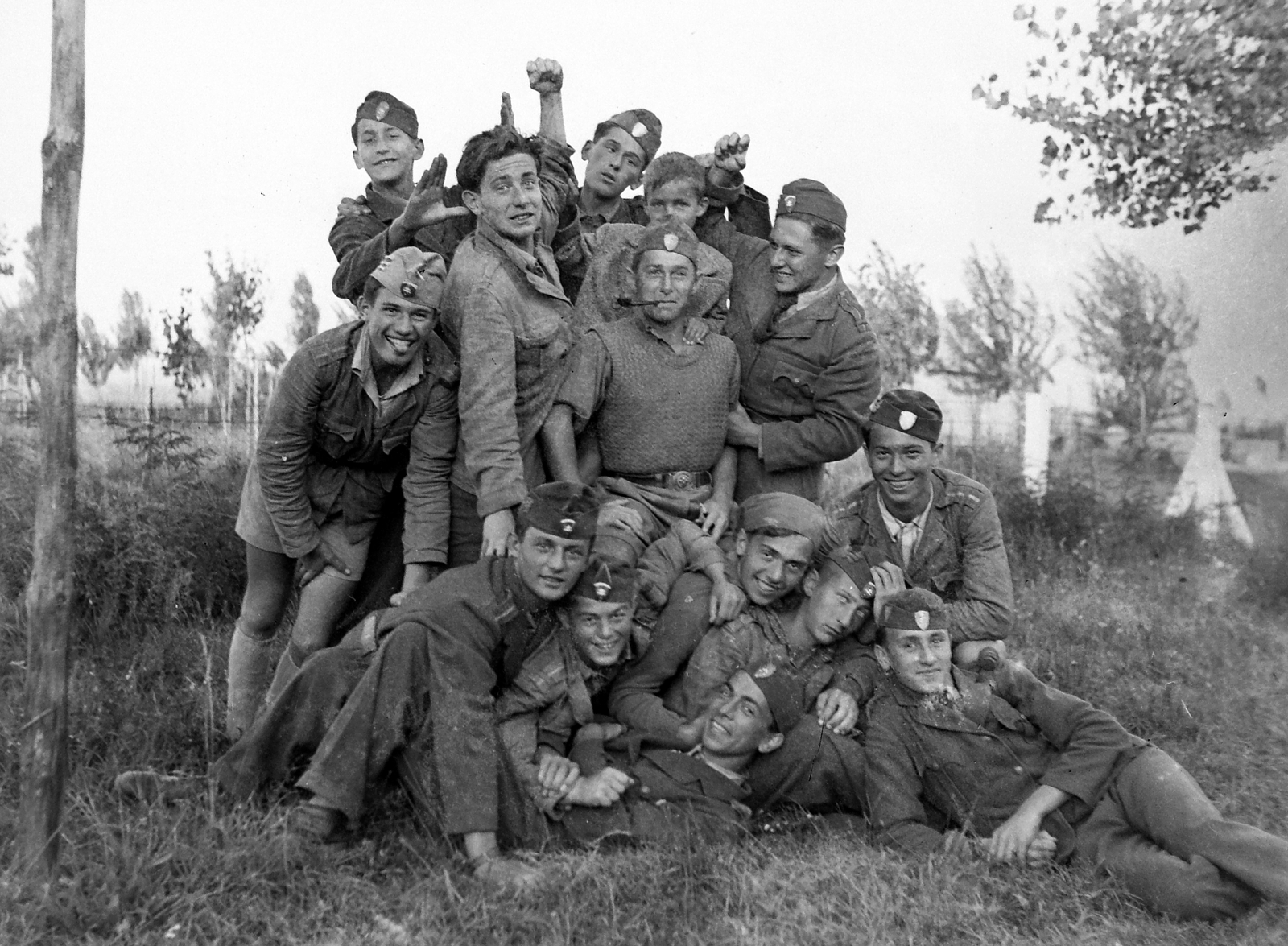 1941, Jankovszky György, youth military organisation, Fortepan #18638