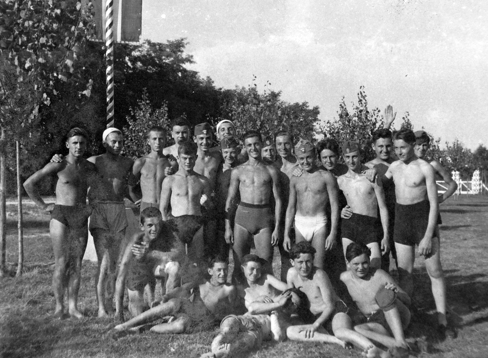 1941, Jankovszky György, levente, Fortepan #18641