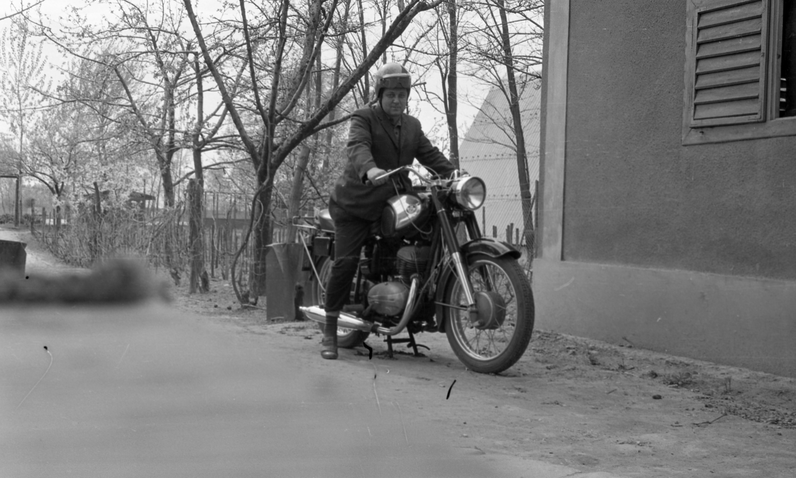 1973, Gulyás Zsuzsa, motorcycle, Fortepan #186423