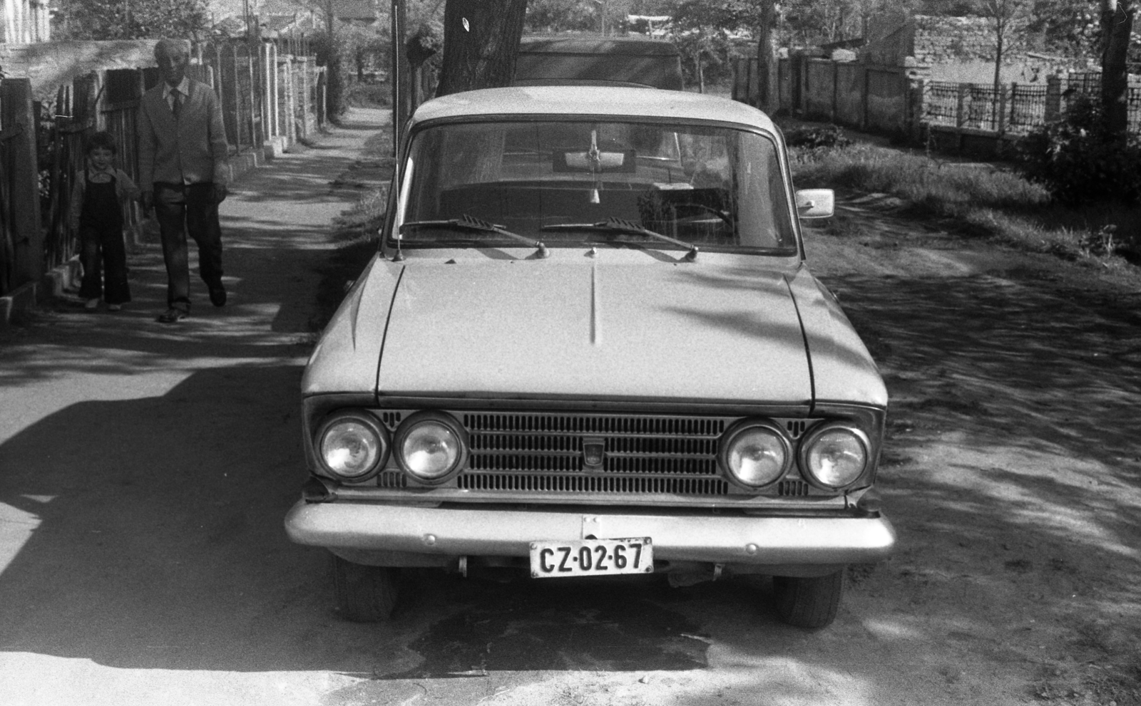 1981, Gulyás Zsuzsa, number plate, Fortepan #186470