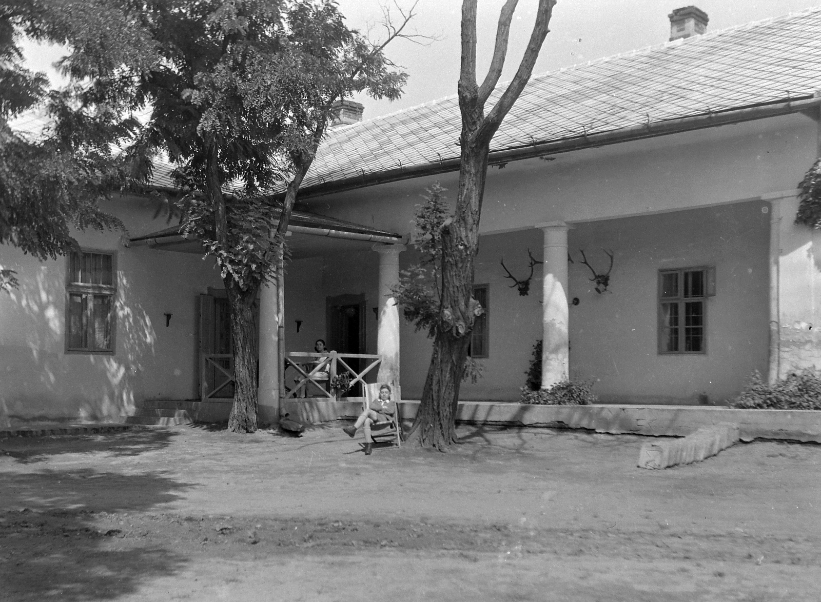 1934, Jankovszky György, yard, trophy, Fortepan #18652
