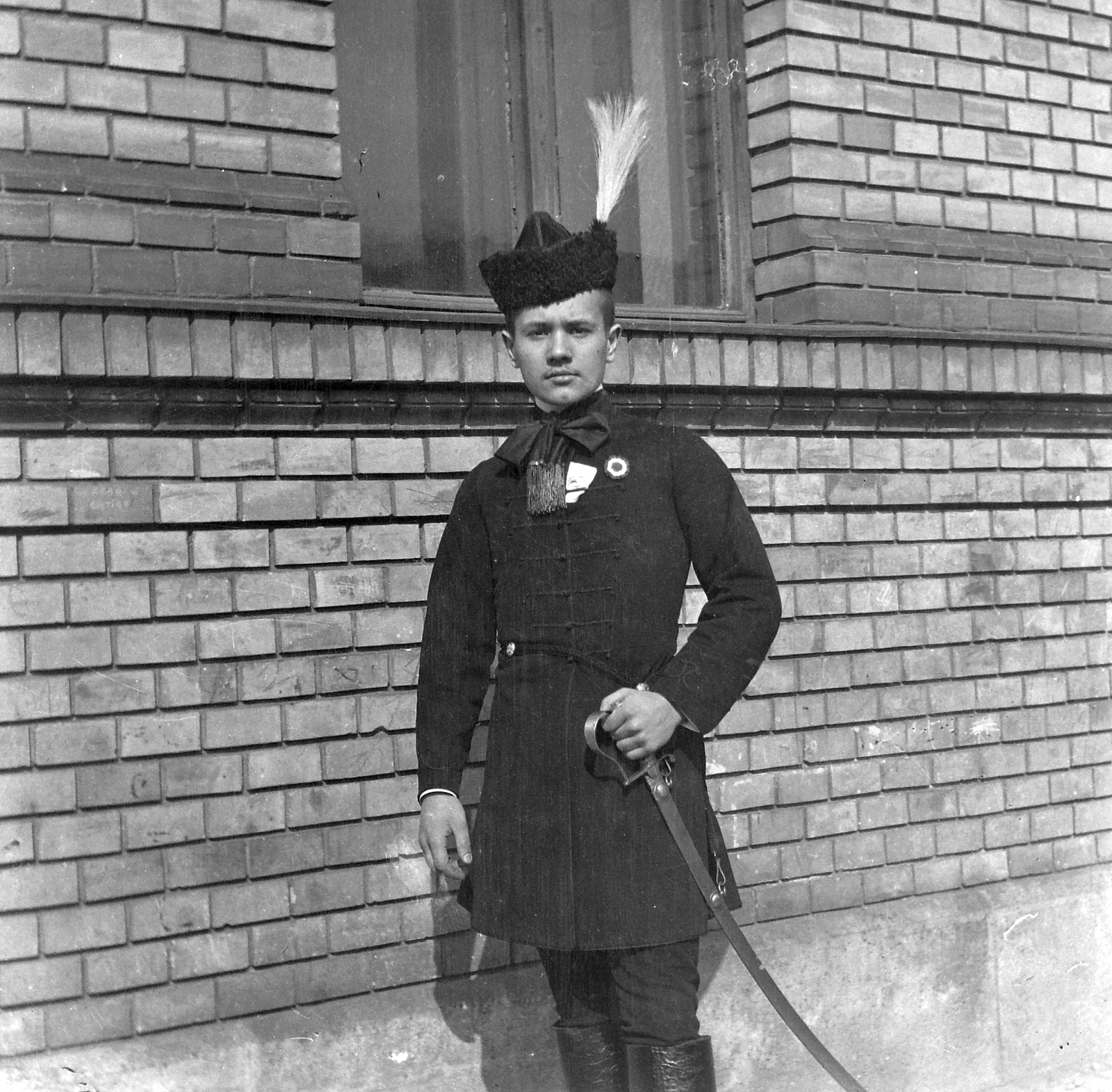 1935, Jankovszky György, sword, Fortepan #18665