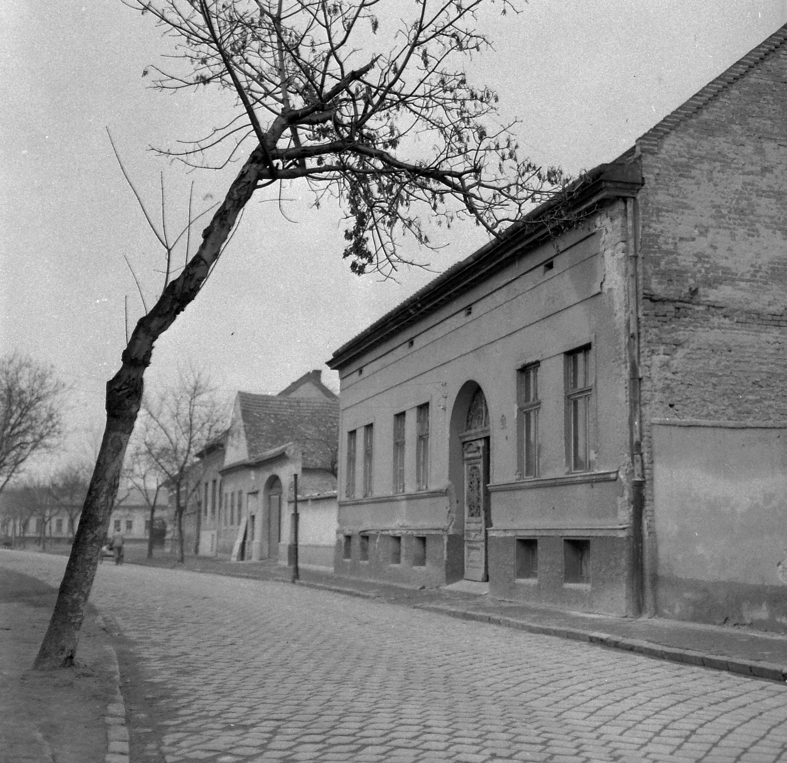 Hungary, Debrecen, Szappanos utca a Kazinczy utca felől nézve, jobbra a 3. számú ház., 1961, Kotnyek Antal, street view, Fortepan #18707