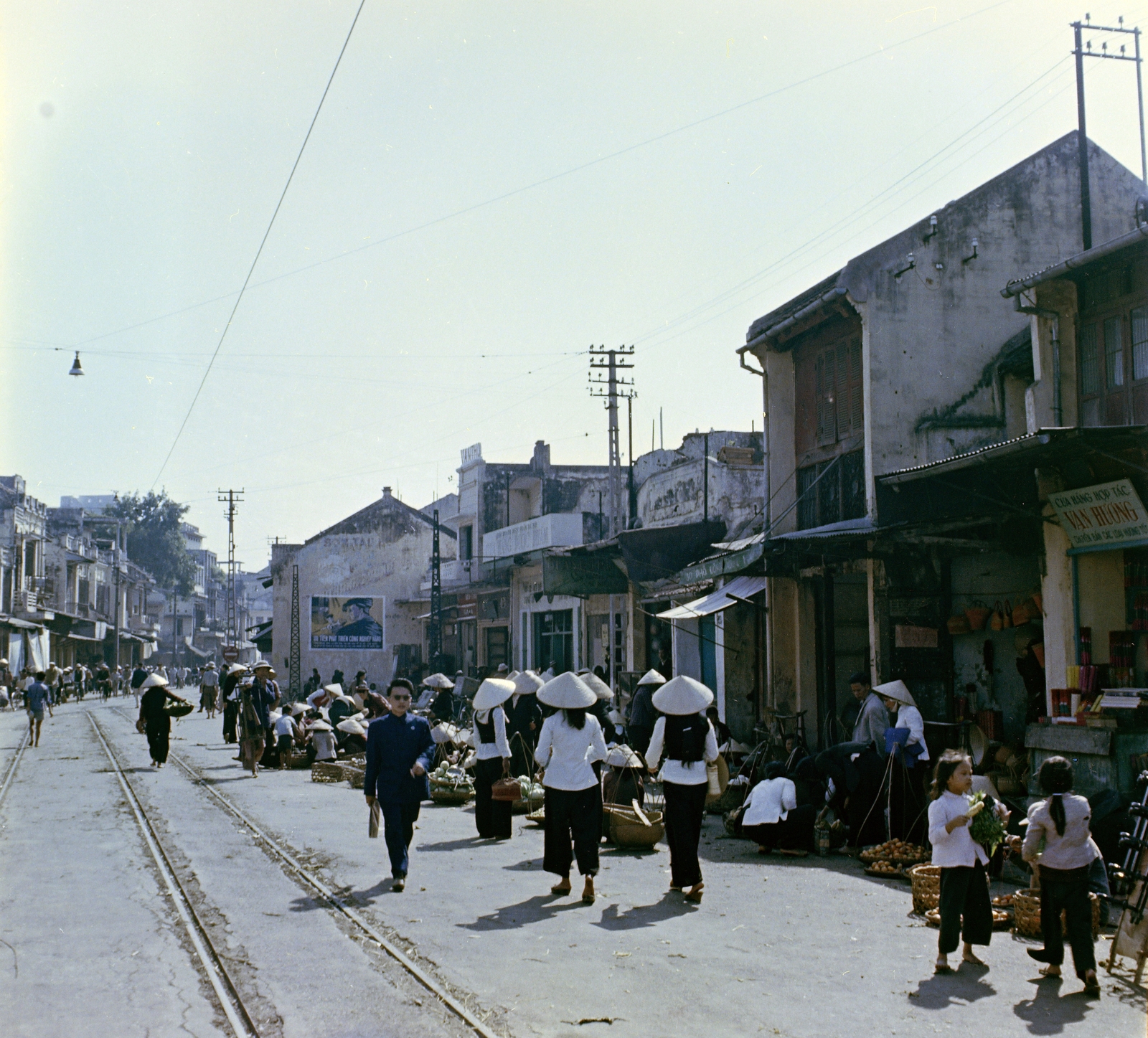 Vietnám, Hanoi, 1962, Fortepan/Album018, színes, Fortepan #187379