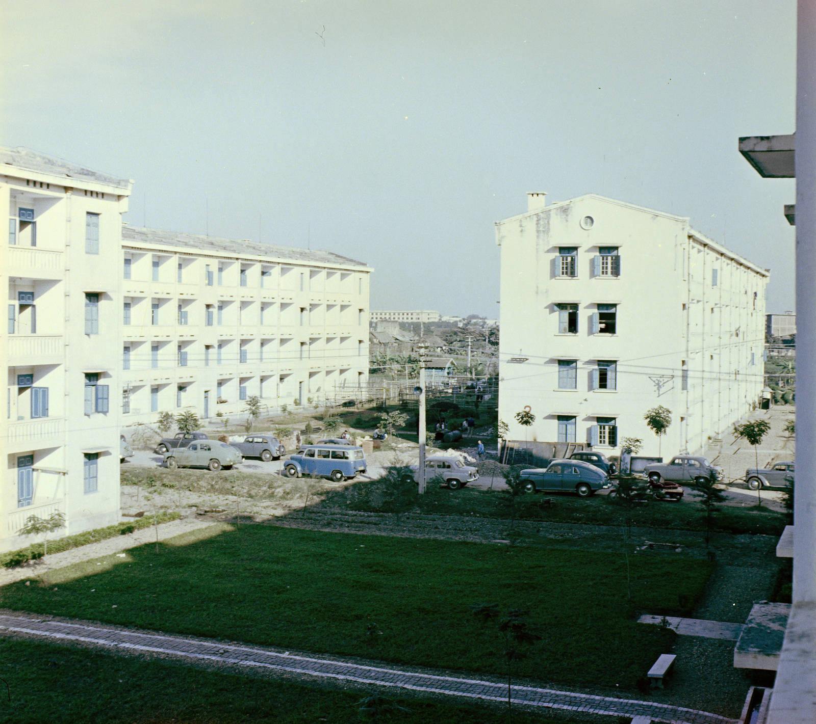 Vietnam, Hanoi, Kim Liên városrész, diplomatanegyed., 1962, Fortepan/Album018, colorful, Fortepan #187387