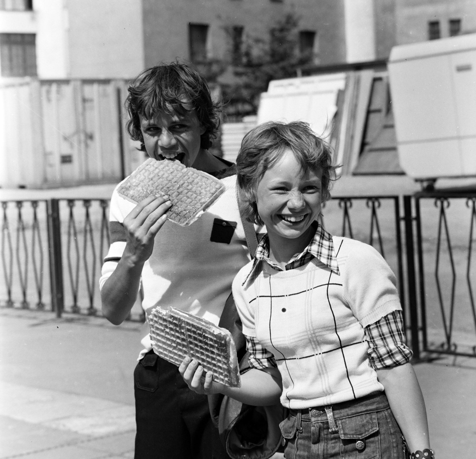 Germany, Halle, 1979, Szalay Béla, Fortepan #187700