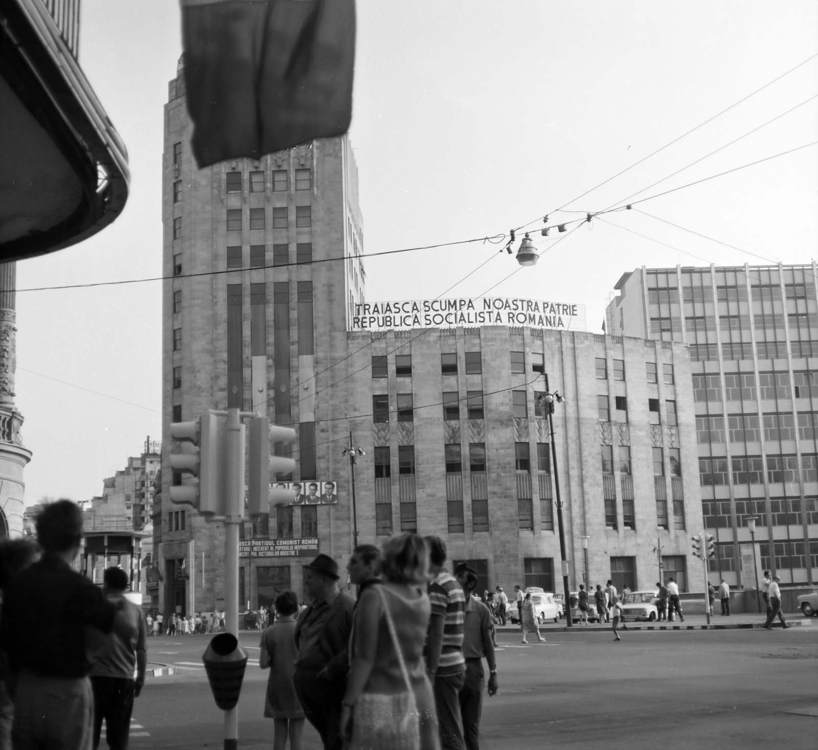 Romania, Bucharest, Calea Victoriei, a Strada Ion Câmpineanu felől a Strada Matei Millo felé nézve., 1970, Szalay Béla, Fortepan #187795