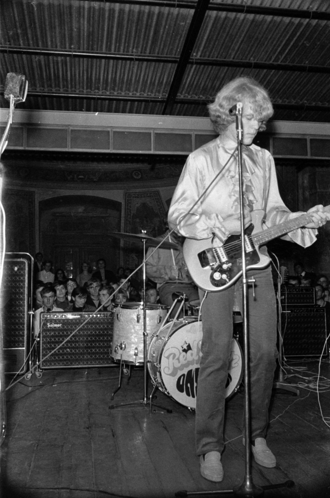 Hungary, Kóbor János., 1967, Szalay Béla, electric guitar, musician, singer, Fortepan #188152