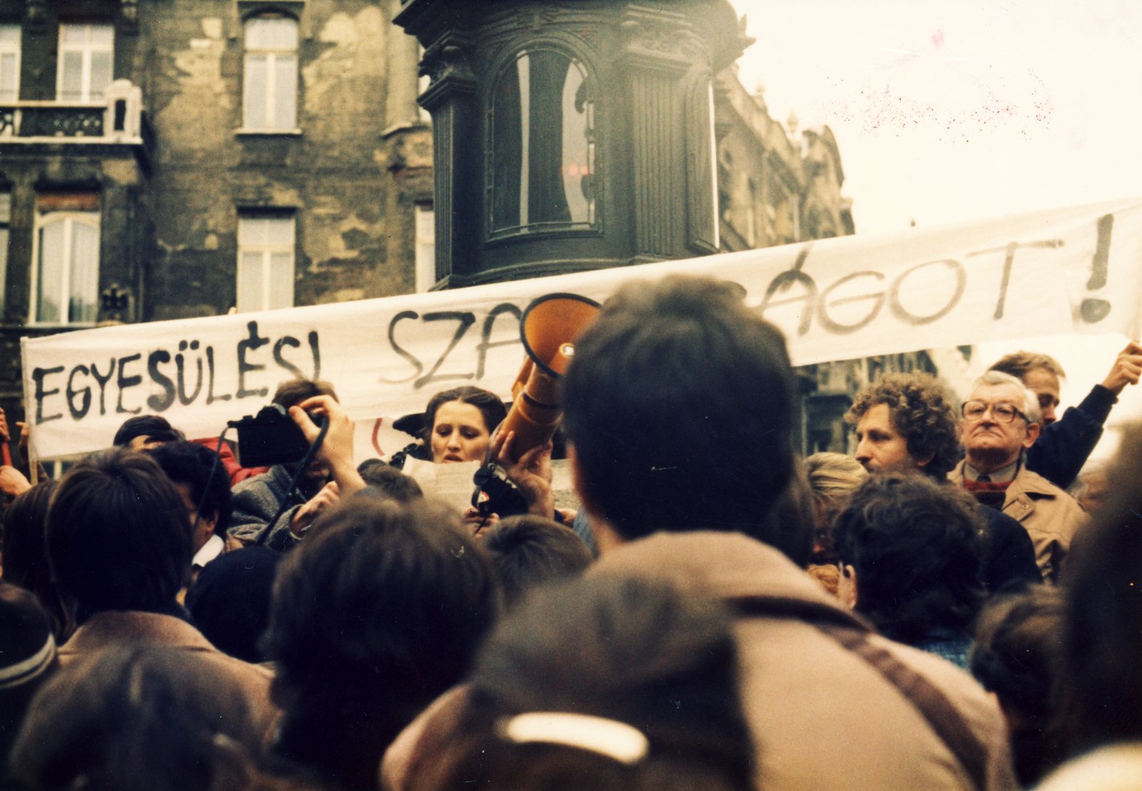 1988, Jakab Lajos, regime change, Fortepan #188241