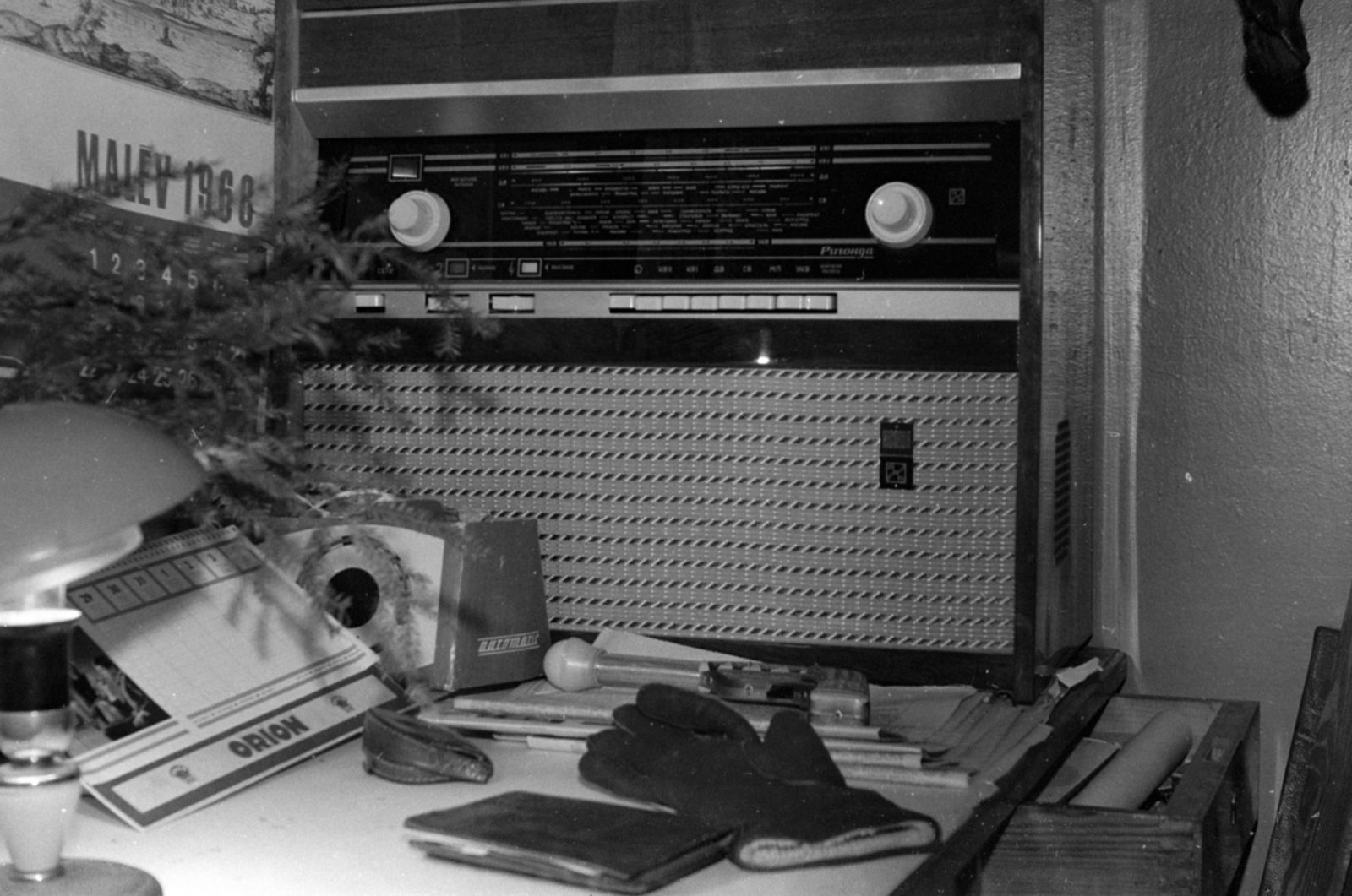 1969, Kollár Balázs, radio, Fortepan #188316