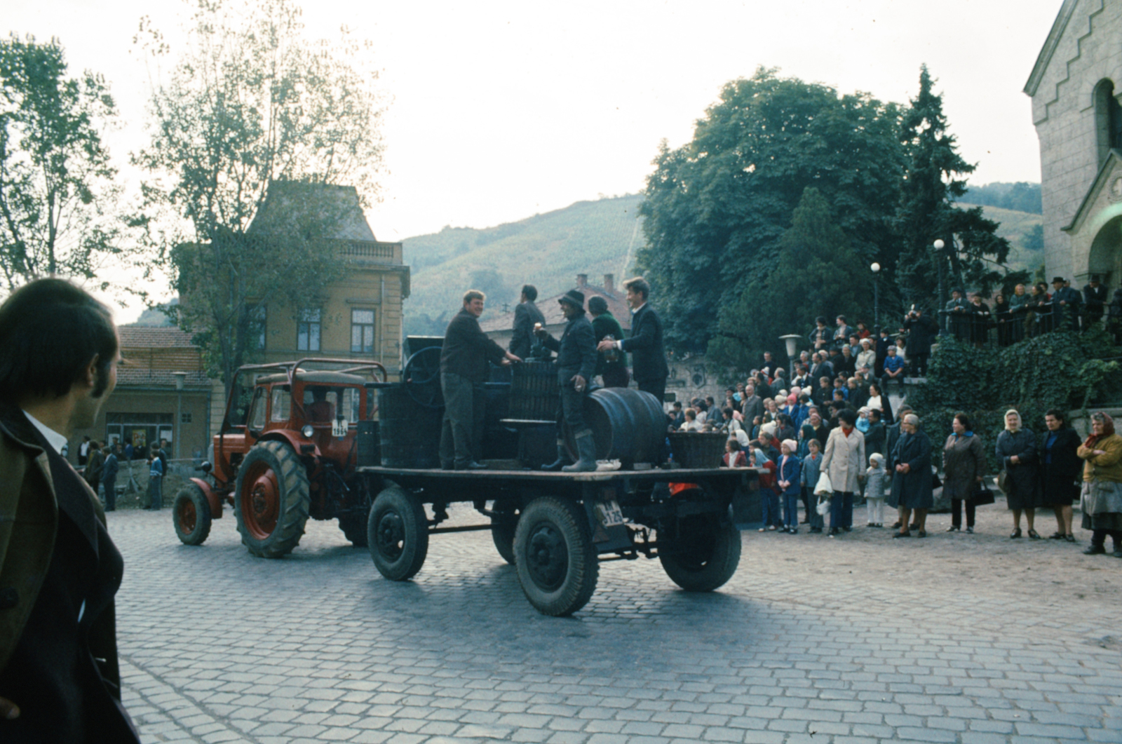 Magyarország, Tokaj, Kossuth tér., 1976, Fortepan/Album040, színes, Fortepan #188414