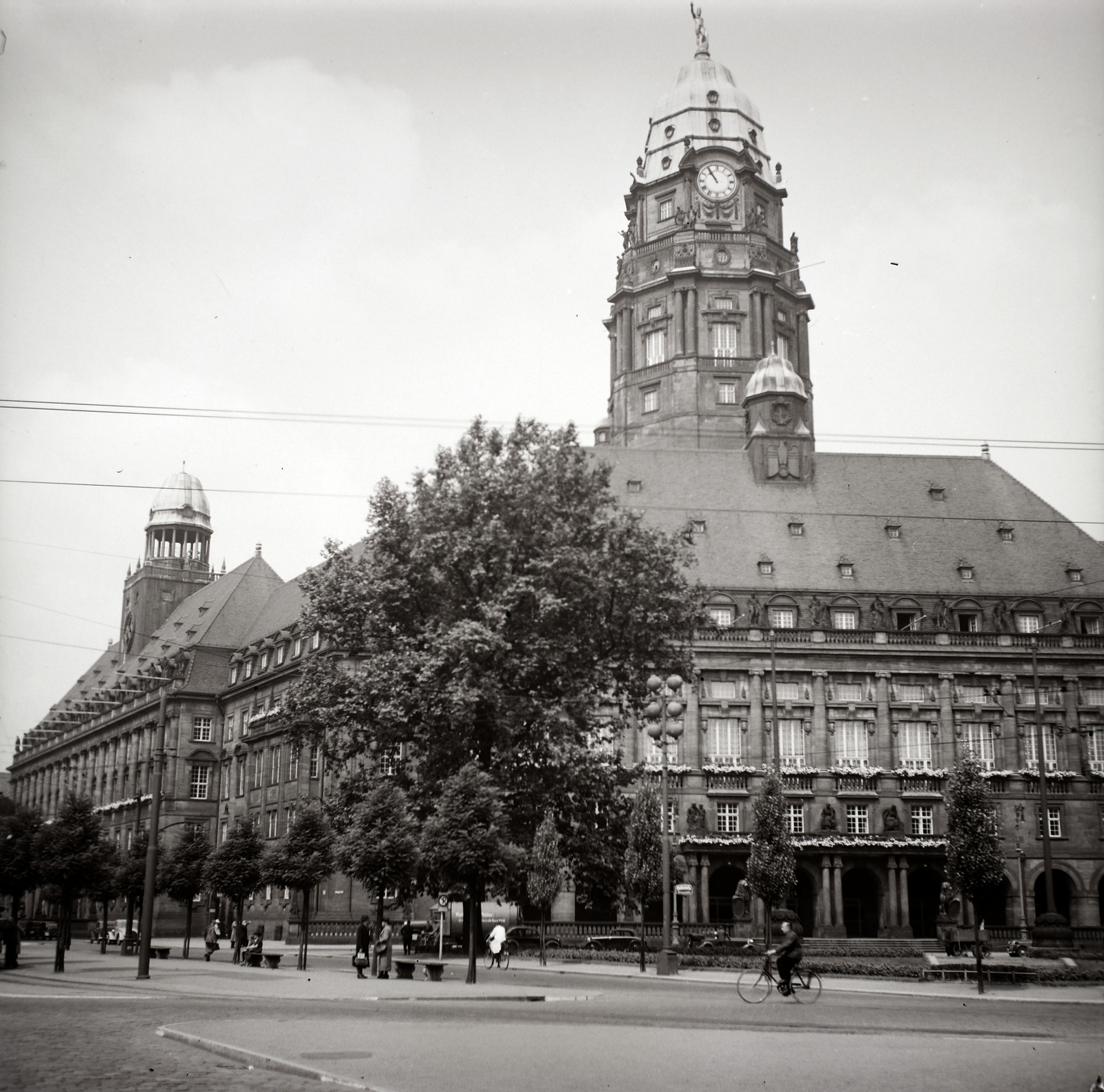 Germany, Dresden, Új Városháza (Neues Rathaus)., 1936, Lőrincze Judit, Fortepan #188513