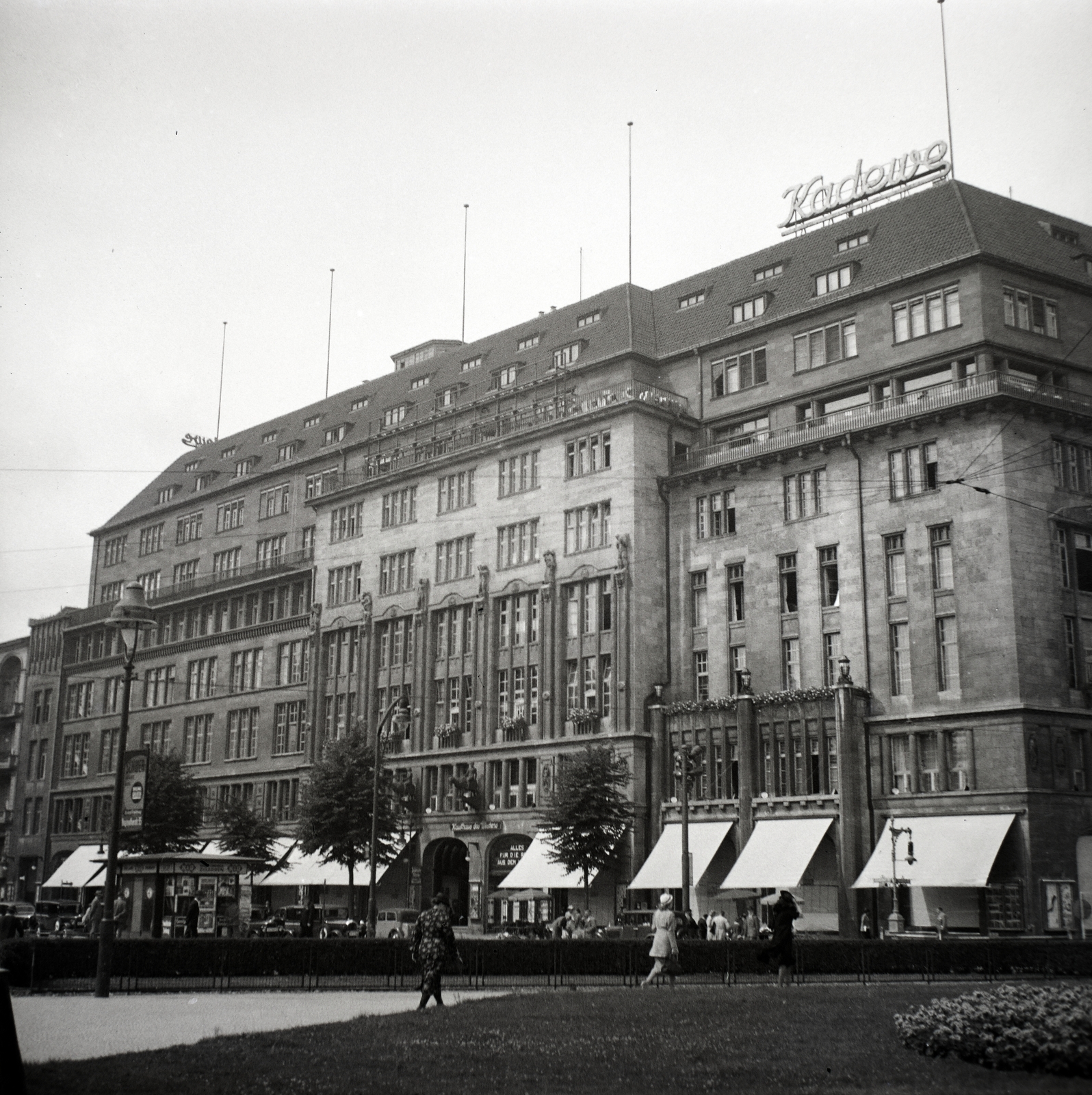 Germany, Berlin, Wittenbergplatz, Kaufhaus des Westens (KaDeWe)., 1936, Lőrincze Judit, Fortepan #188571