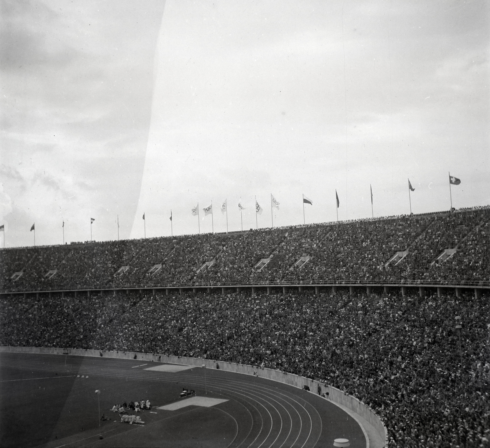 Germany, Berlin, Olimpiai Stadion, a XI. nyári olimpiai játékok alatt., 1936, Lőrincze Judit, Fortepan #188595